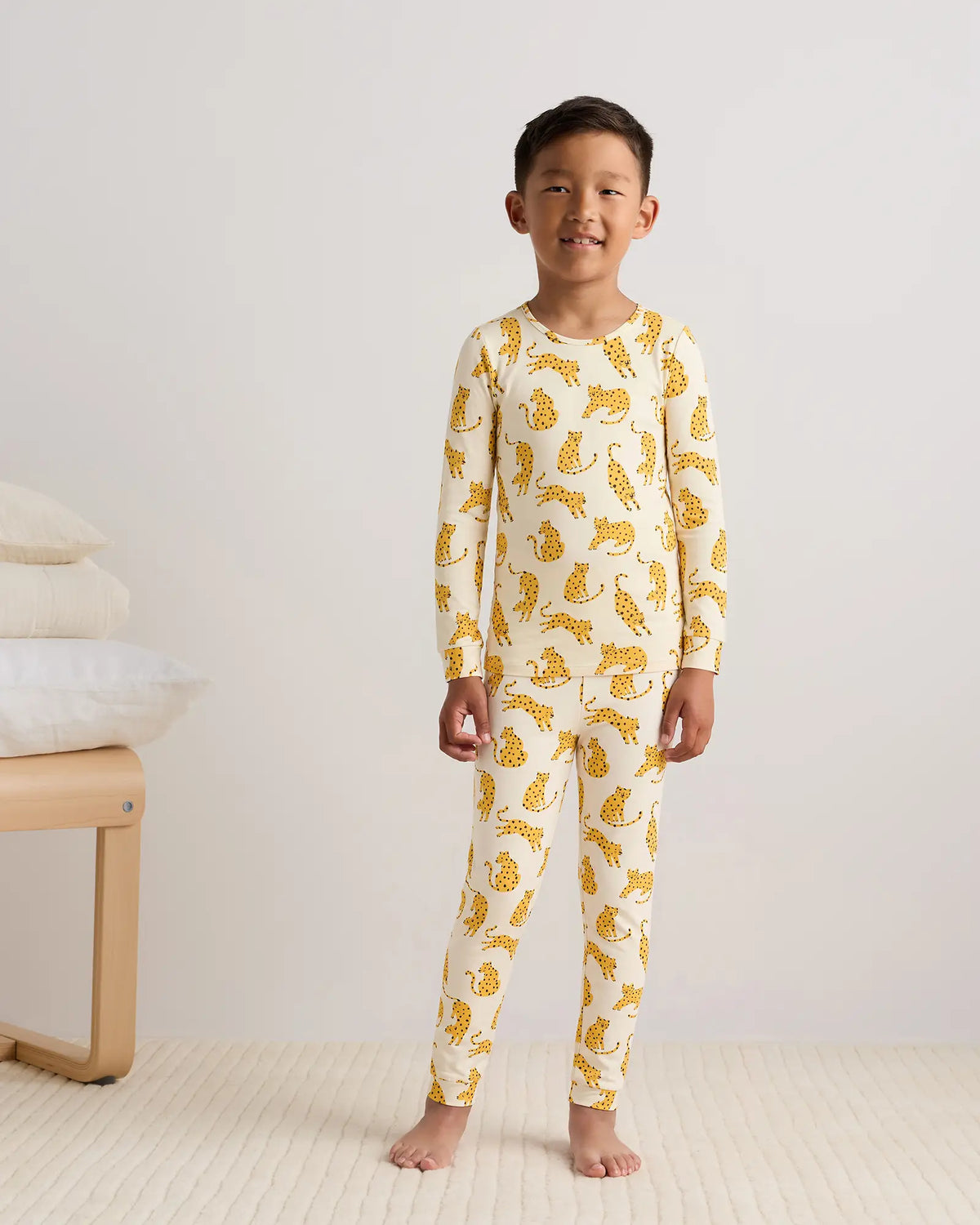Bamboo Long Sleeve and Pant Pajama Set - US 6632