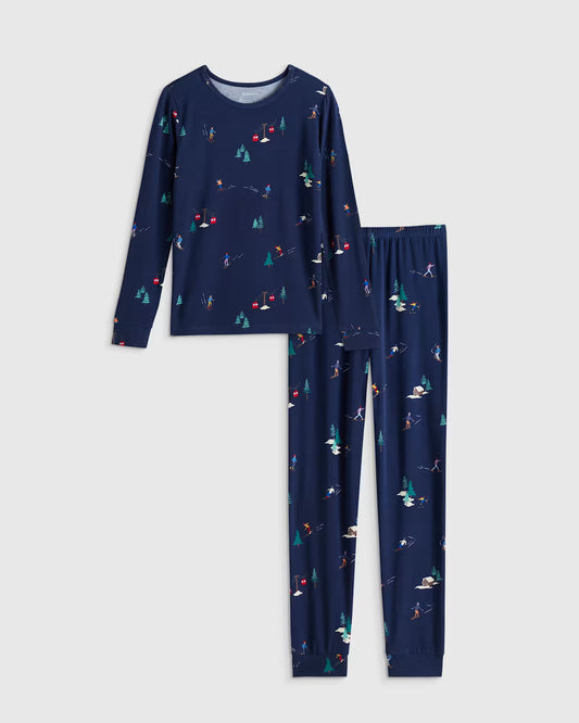 Bamboo Long Sleeve and Pant Pajama Set - US 0776