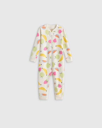100% Organic Cotton One Piece Pajama - US 8411
