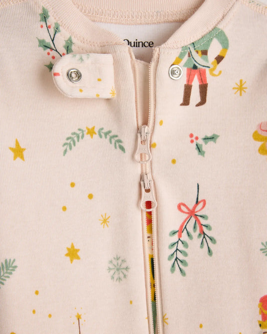 100% Organic Cotton One Piece Pajama - US 6705