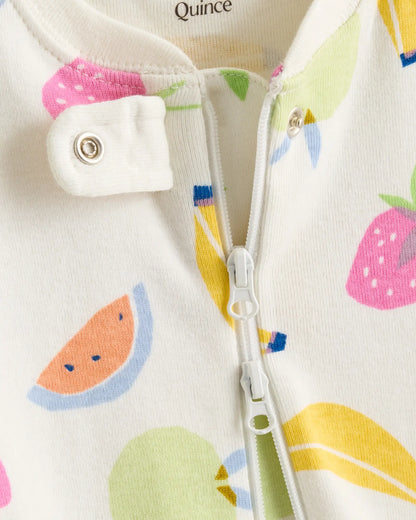 100% Organic Cotton Footie Pajama - US 9874