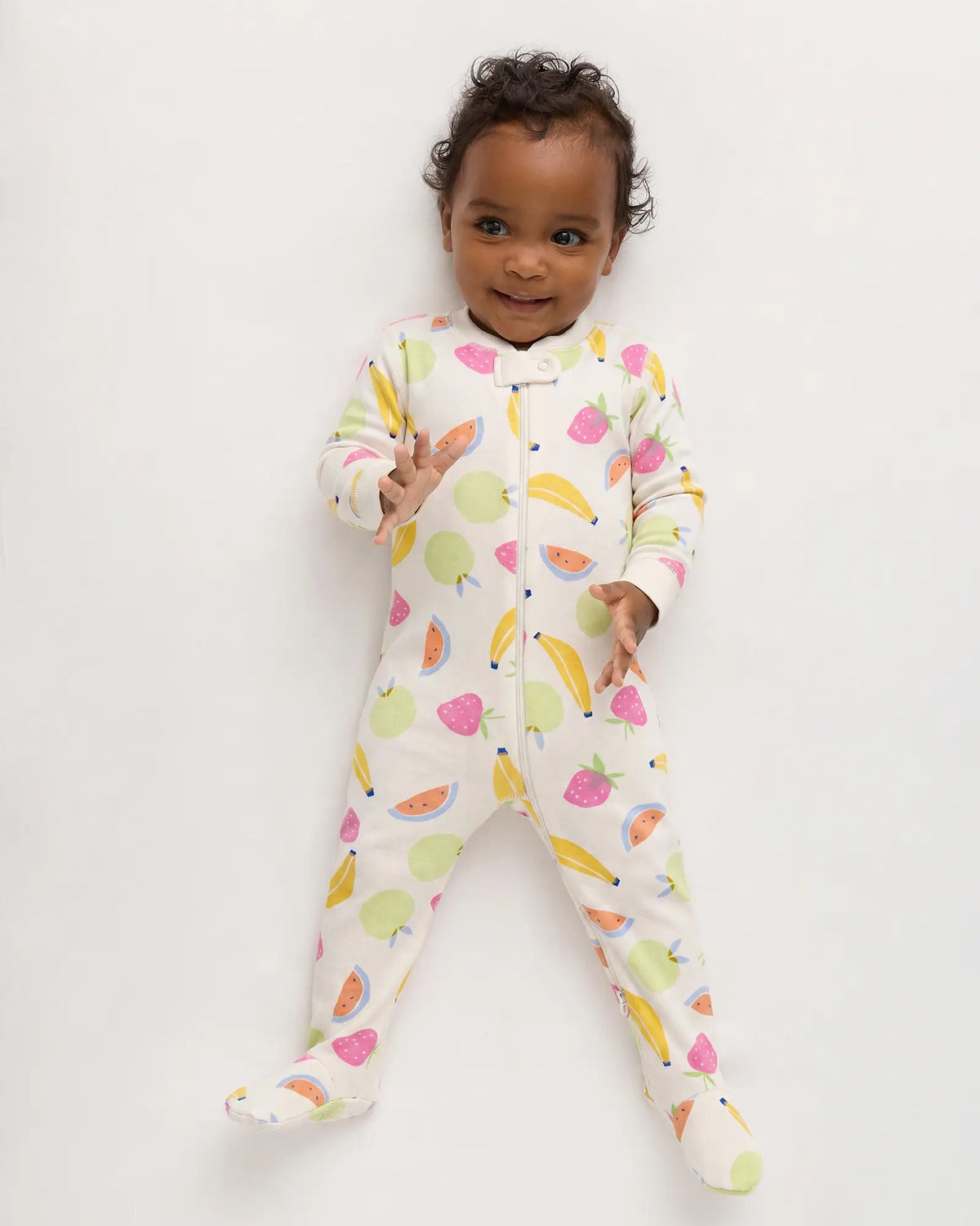 100% Organic Cotton Footie Pajama - US 9874