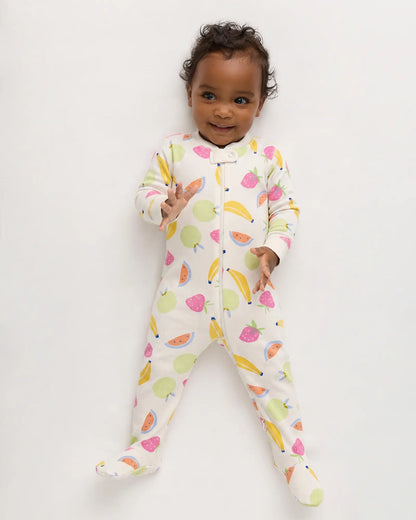 100% Organic Cotton Footie Pajama - US 9874
