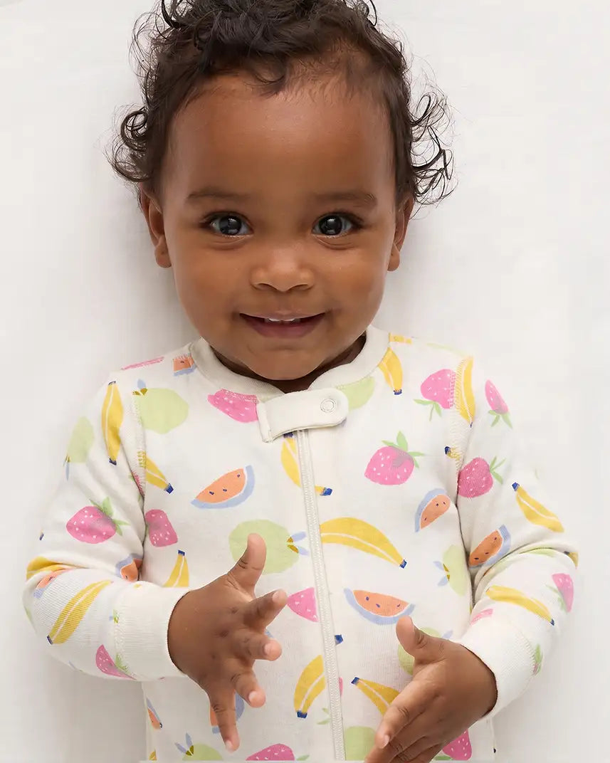 100% Organic Cotton Footie Pajama - US 9874