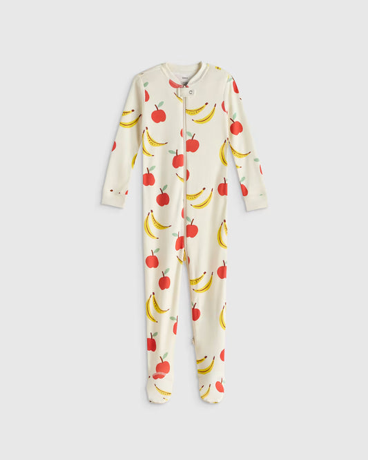 100% Organic Cotton Footie Pajama - US 7803