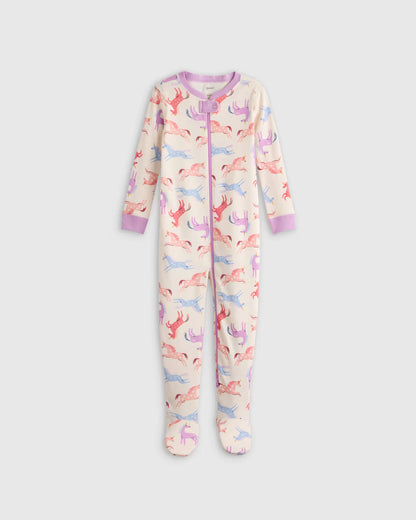 100% Organic Cotton Footie Pajama - US 7332