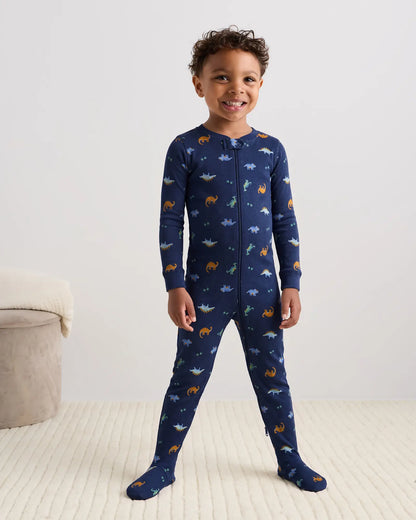100% Organic Cotton Footie Pajama - US 4773