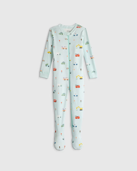 100% Organic Cotton Footie Pajama - US 2567