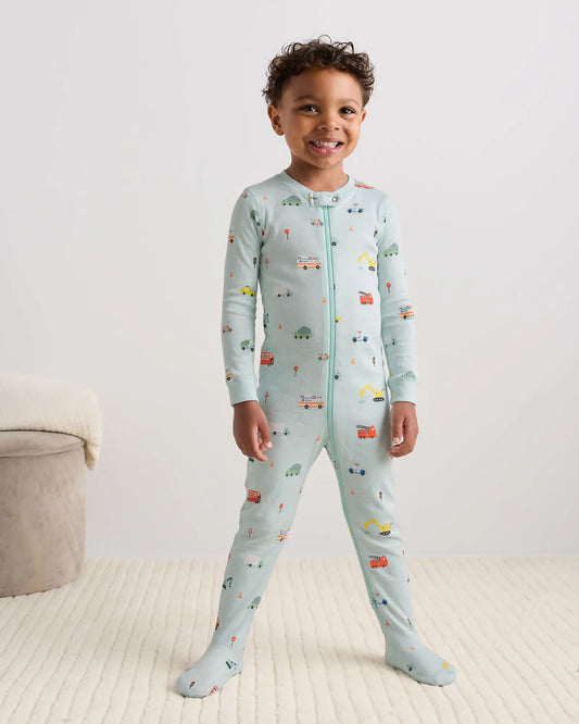100% Organic Cotton Footie Pajama - US 2567