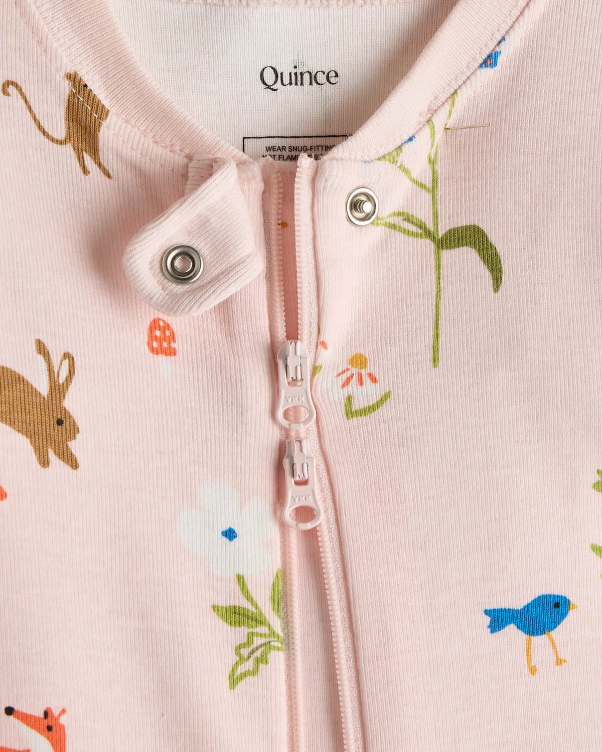 100% Organic Cotton Footie Pajama - US 1255