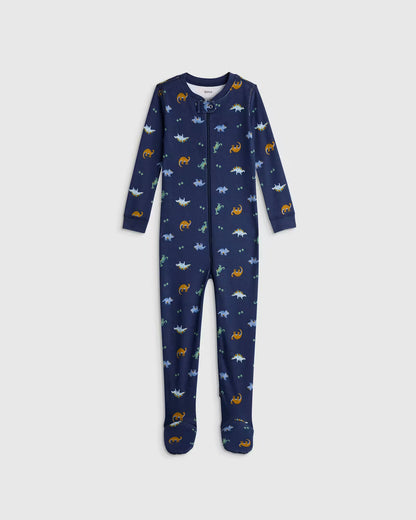 100% Organic Cotton Footie Pajama - US 4773