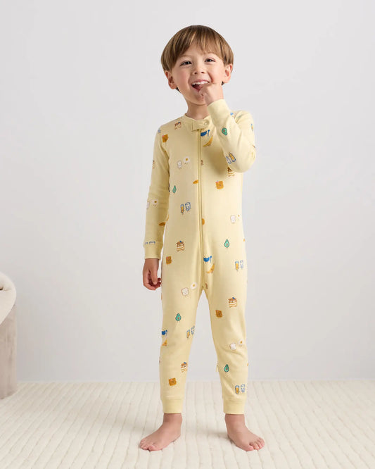 100% Organic Cotton One Piece Pajama - US 0893