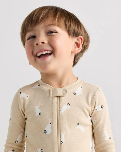 100% Organic Cotton One Piece Pajama - US 9056