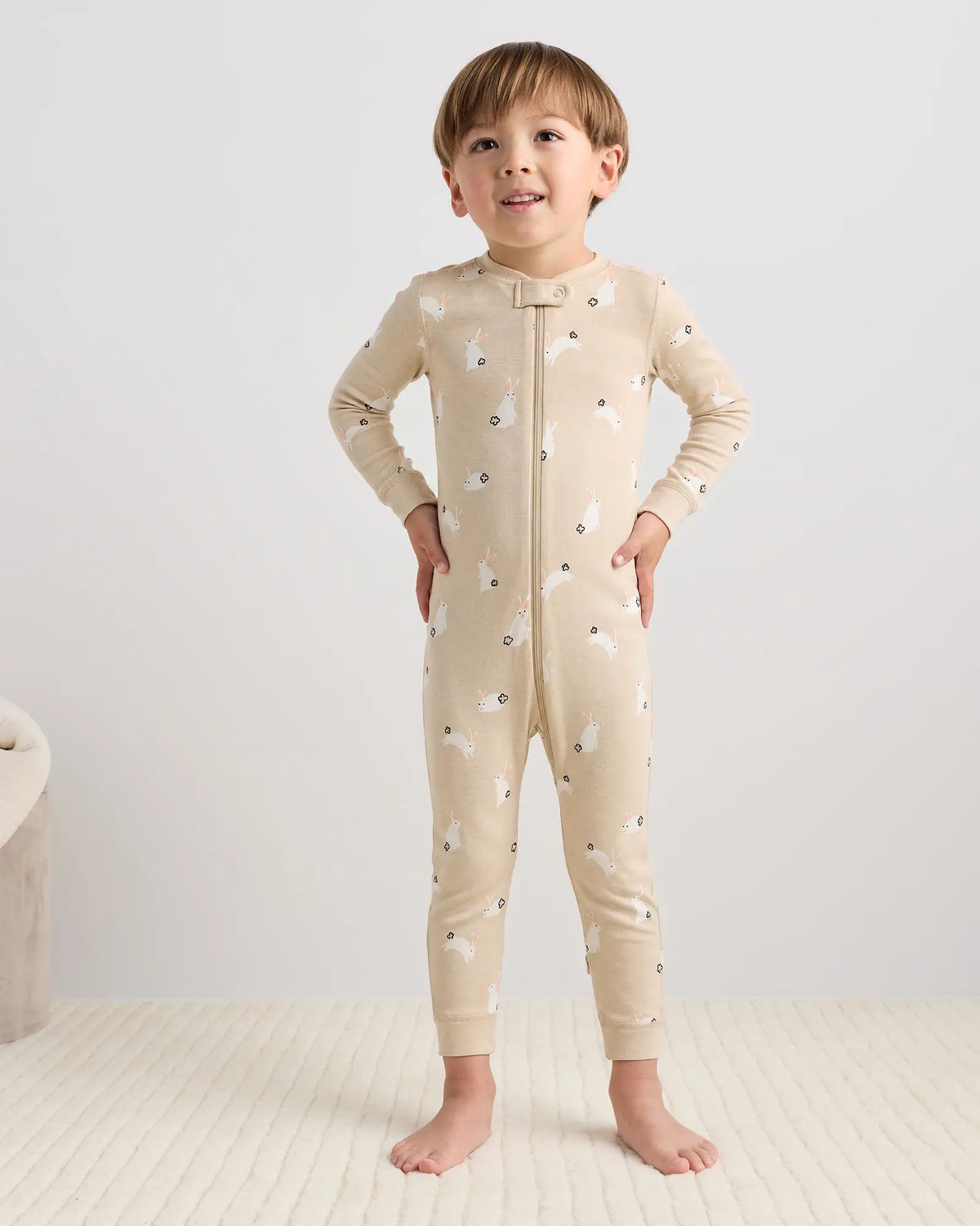 100% Organic Cotton One Piece Pajama - US 9056