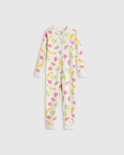 100% Organic Cotton One Piece Pajama - US 0822