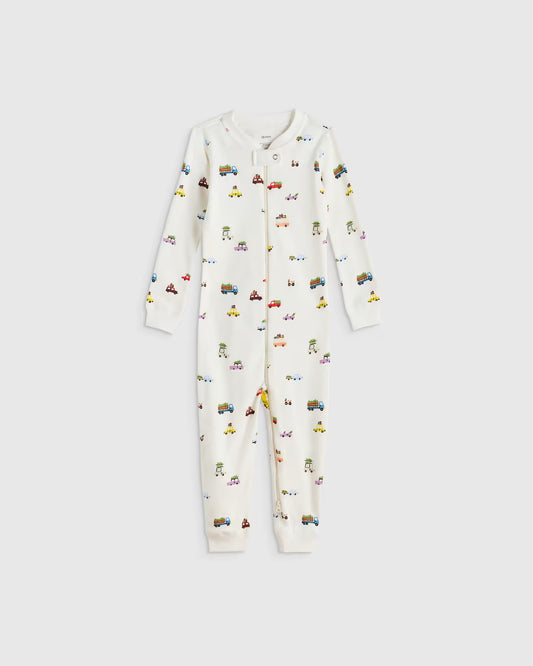 100% Organic Cotton One Piece Pajama - US 0906