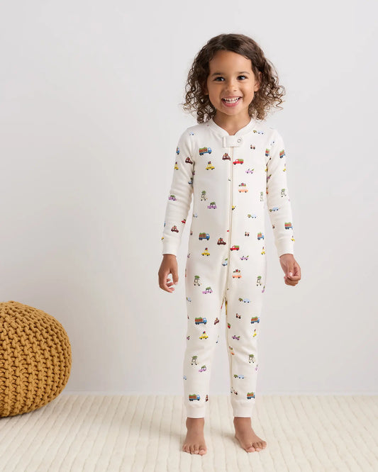 100% Organic Cotton One Piece Pajama - US 0906