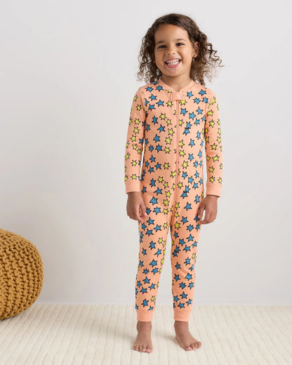 100% Organic Cotton One Piece Pajama - US 7568