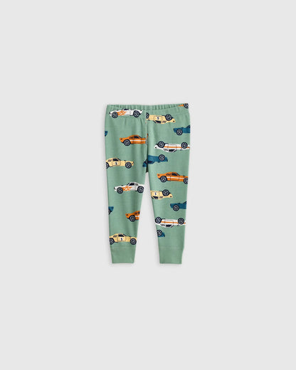 100% Organic Cotton Long Sleeve and Pant Pajama Set - US 4648