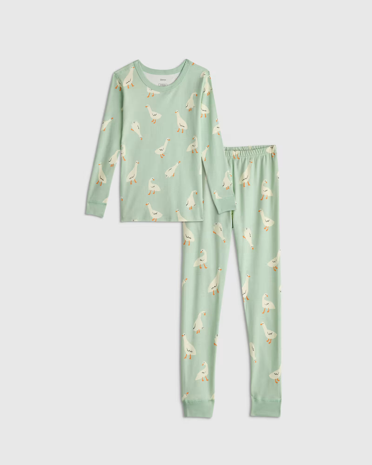 100% Organic Cotton Long Sleeve and Pant Pajama Set - US 4898