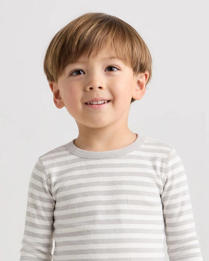 100% Organic Cotton Long Sleeve and Pant Pajama Set - US 7161