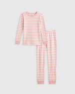 100% Organic Cotton Long Sleeve and Pant Pajama Set - US 9143