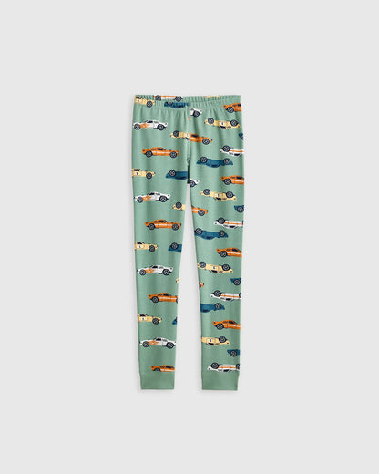 100% Organic Cotton Long Sleeve and Pant Pajama Set - US 6268