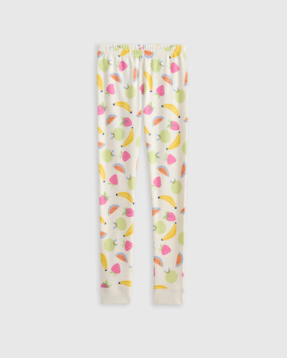 100% Organic Cotton Long Sleeve and Pant Pajama Set - US 6564