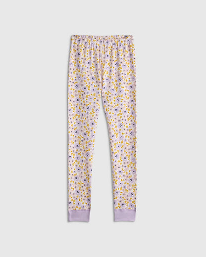 100% Organic Cotton Long Sleeve and Pant Pajama Set - US 0459