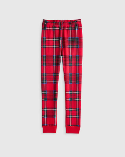 100% Organic Cotton Long Sleeve and Pant Pajama Set - US 0345