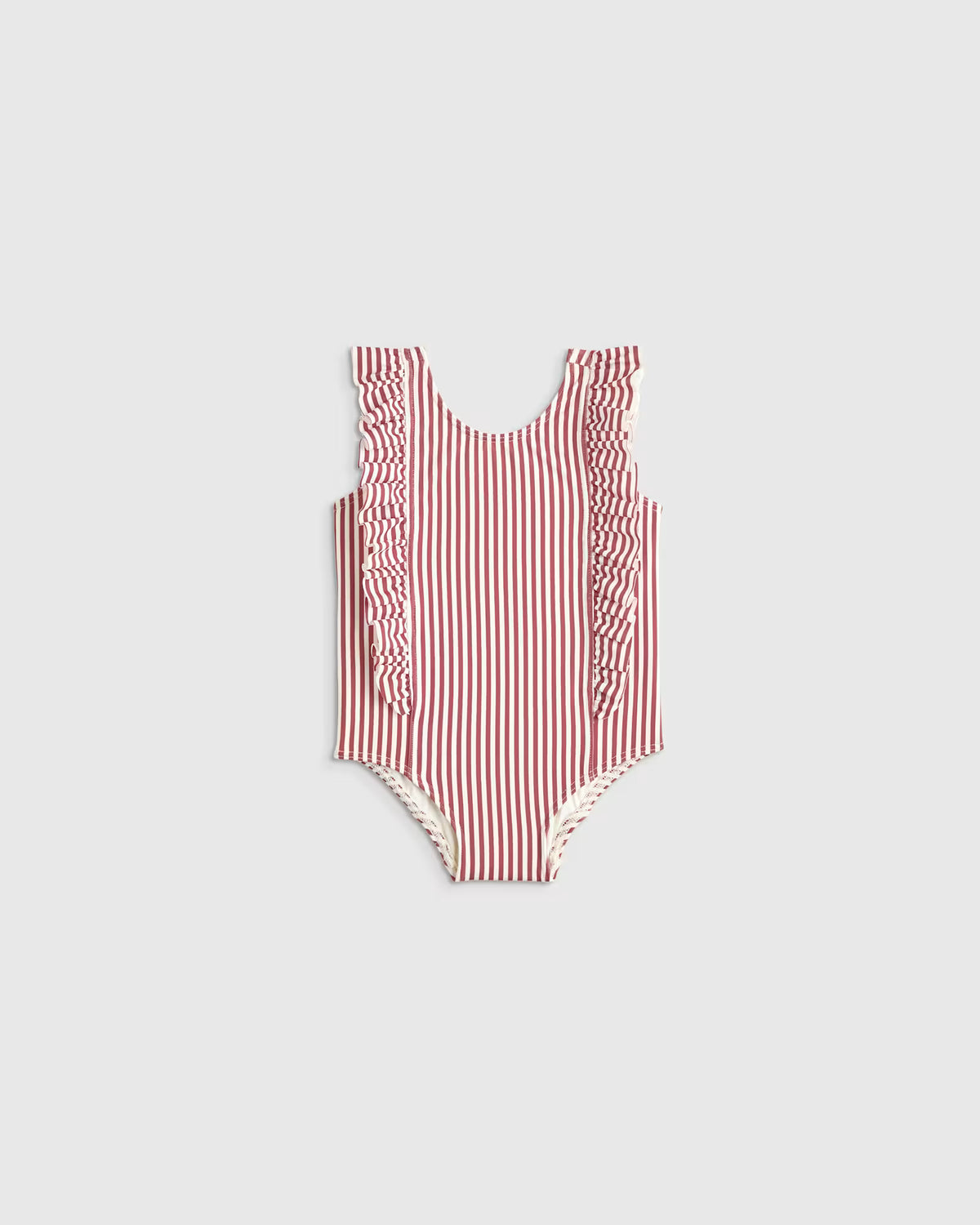 Ruffle One Piece Swimsuit - US 4091