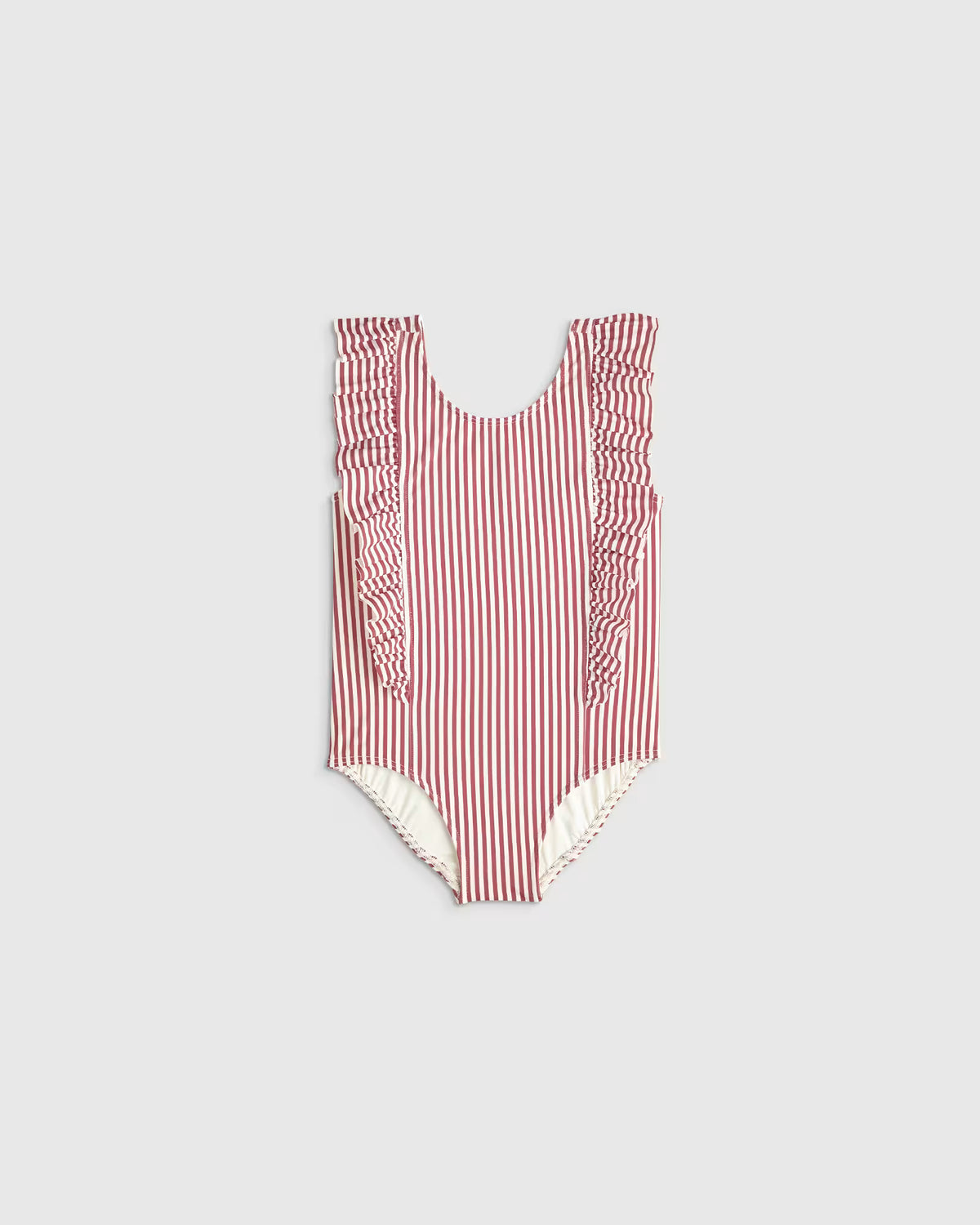 Ruffle One Piece Swimsuit - US 7837