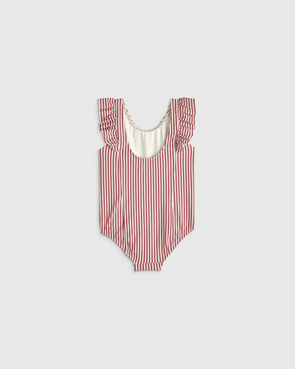 Ruffle One Piece Swimsuit - US 7837