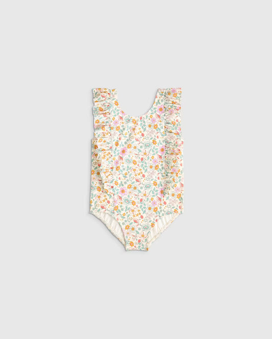 Ruffle One Piece Swimsuit - US 9422