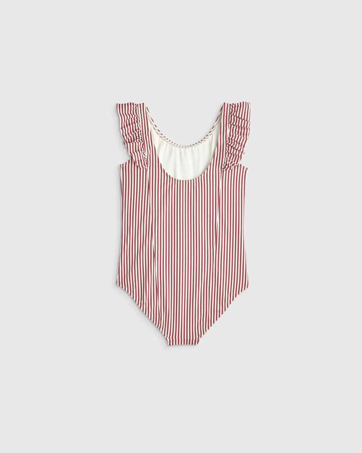 Ruffle One Piece Swimsuit - US 4350