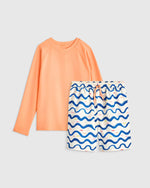 Swim Trunk and Rash Guard Set - US 7824