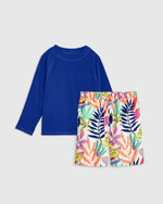 Swim Trunk and Rash Guard Set - US 0832