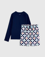 Swim Trunk and Rash Guard Set - US 0841