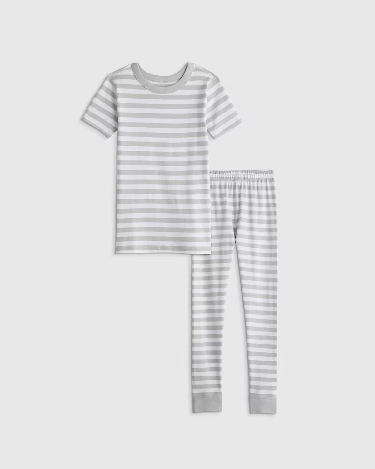 100% Organic Cotton Short Sleeve and Pant Pajama Set - US 0634