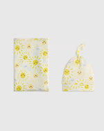 Bamboo Swaddle & Hat Layette Set - US 4150