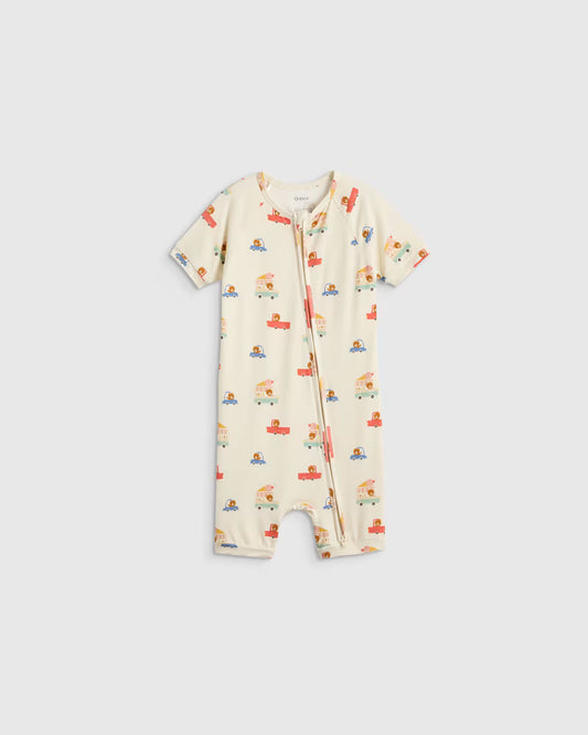 Bamboo Shortie Onesie Pajama - US 0707