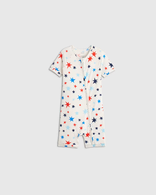 Bamboo Shortie Onesie Pajama - US 9824