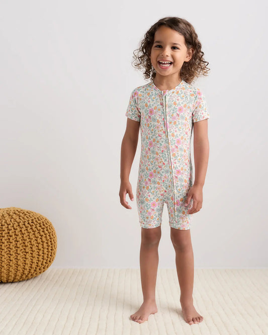 Bamboo Shortie Onesie Pajama - US 8066