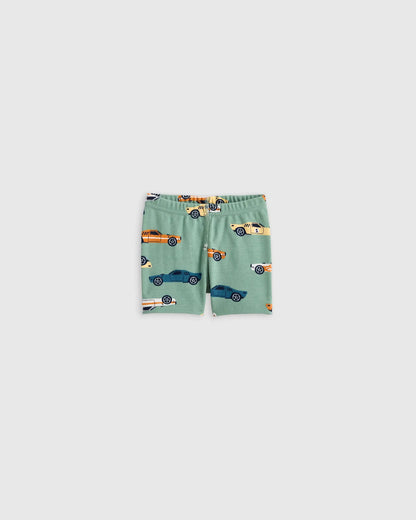 100% Organic Cotton Short Sleeve and Shorts Pajama Set - US 0599