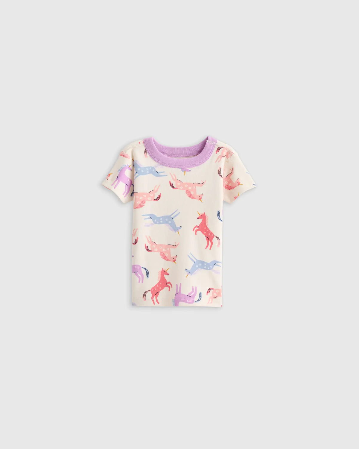 100% Organic Cotton Short Sleeve and Shorts Pajama Set - US 7533