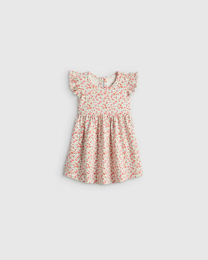 Organic Cotton Sleeveless Ruffle Dress - US 2099