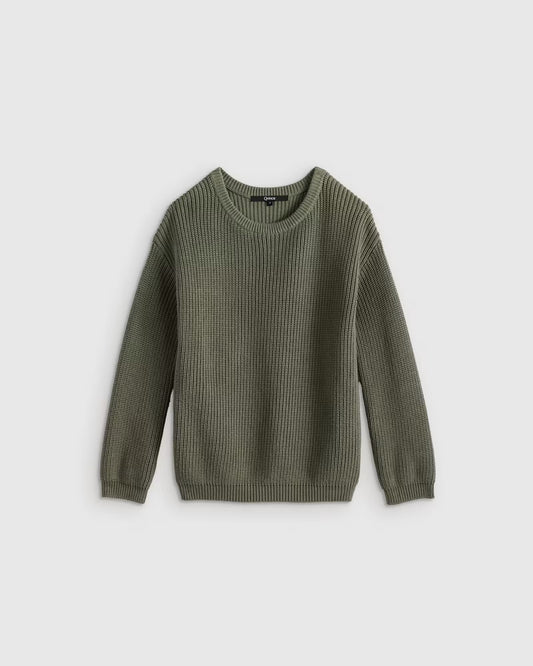 100% Organic Cotton Fisherman Tunic Sweater - US 5120