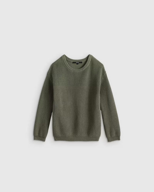 100% Organic Cotton Fisherman Tunic Sweater - US 3192