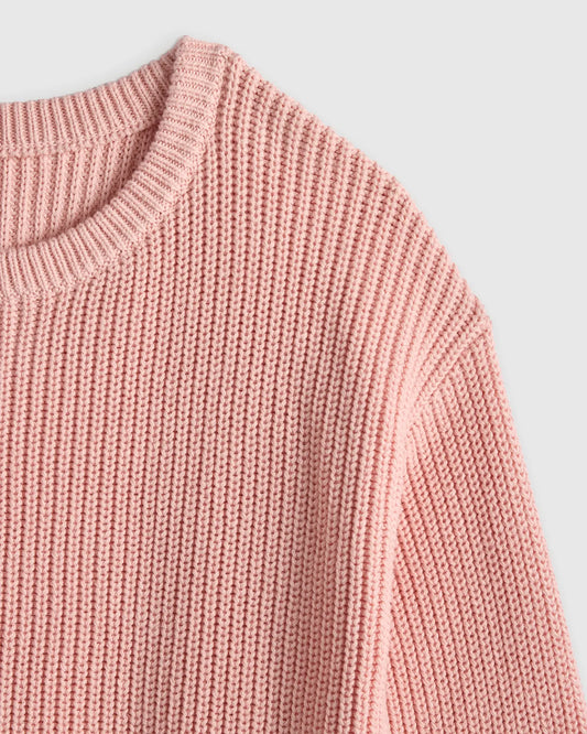100% Organic Cotton Fisherman Tunic Sweater - US 1253