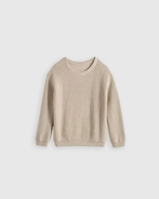 100% Organic Cotton Fisherman Tunic Sweater - US 3020